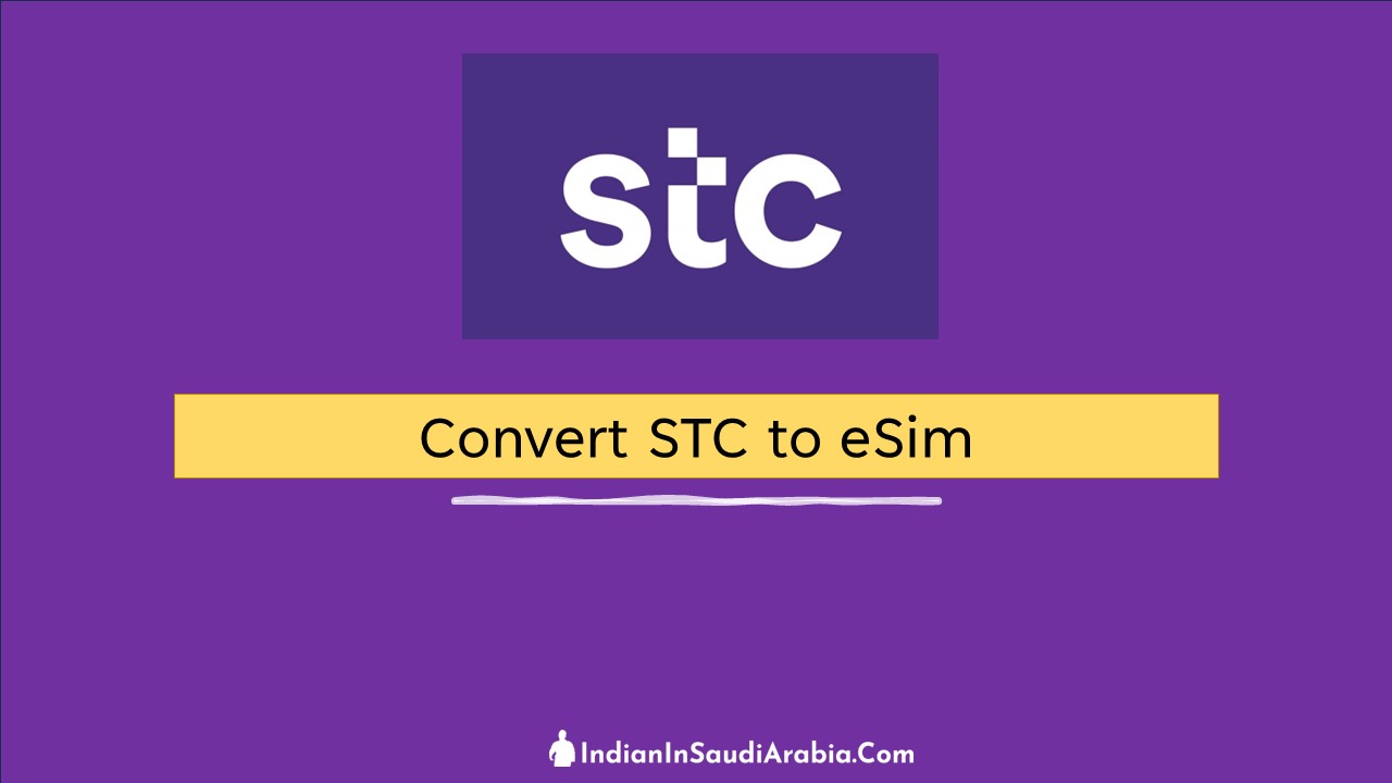 Convert STC to eSIM Easily — No Branch Visit Needed