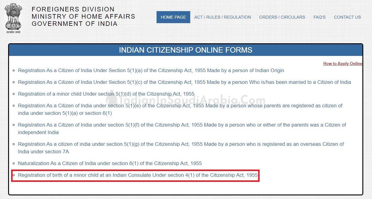 Indian Baby Passport 1