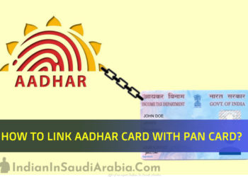 Link aadhar with pan