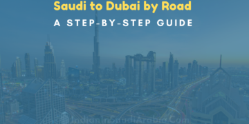 Saudi to dubai by road