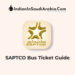 Check Bus Ticket Prices from SAPTCO