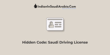 Hidden Code in Saudi Driving License | Eye Glasses, Hearing Aid