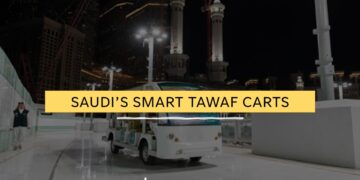 Saudi Arabia Introduces Smart Golf Carts for Easy Tawaf
